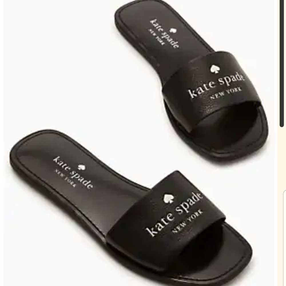 Kate Spade Black Sandals